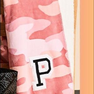 Victoria Secret Pink Camo Blanket